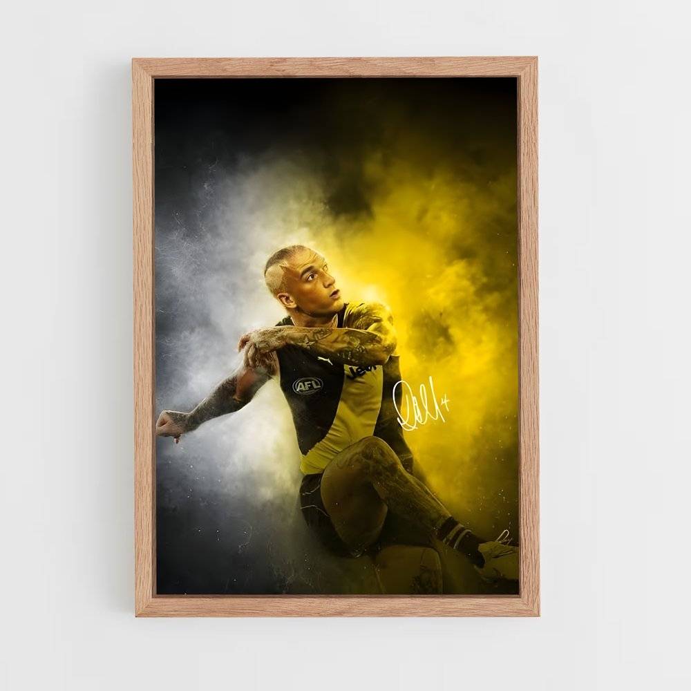 Poster Dustin de martin – affiche Football australien (vue 4)